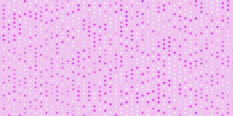 Light pink vector backdrop with dots.