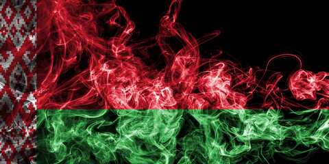 Belarus smoke flag