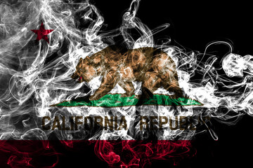 California state smoke flag, United States Of America
