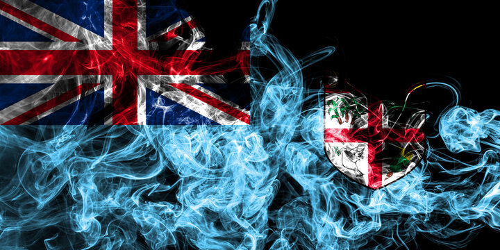 Fiji smoke flag