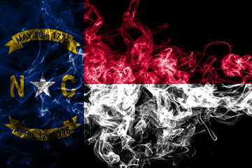 North Carolina state smoke flag, United States Of America