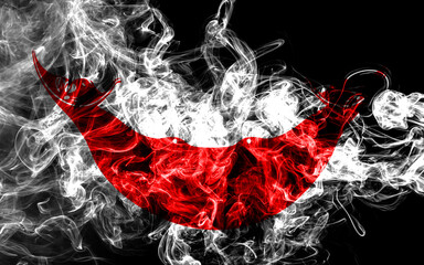 Rapa Nui smoke flag, Chile dependent territory flag