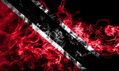 Trinidad and Tobago smoke flag
