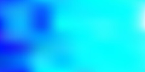 Light blue vector abstract blur template.