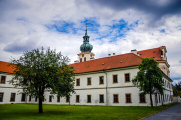 Fototapeta na wymiar Prague, The Czech Republic: Brevnov Monastery In Prague 