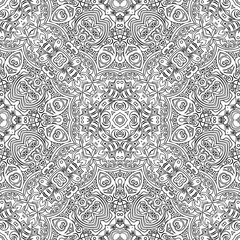 Vector ethnic line art hand drawn background