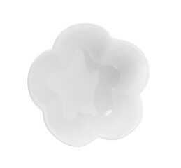 white bowl isolated on white background.
