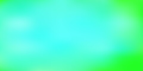 Light green vector gradient blur background.