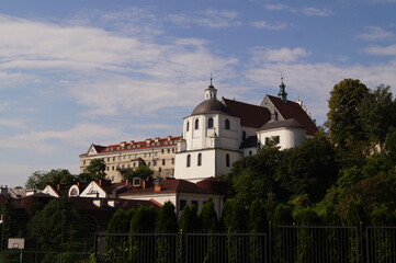 Fototapeta premium Lublin, Old Town, St. Stanislaus Basilica, Złota 9 street