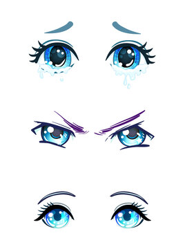 How To Draw Beautiful Anime Eyes Step by Step Drawing Guide by Dawn   DragoArt