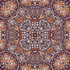 Vector ethnic nature ornamental background