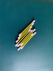 ear buds on table