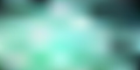 Light green vector gradient blur backdrop.