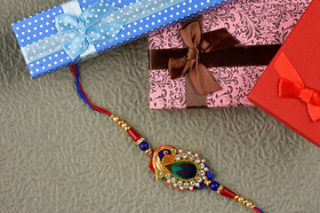 Indian Festival Raksha bandhan, rakhi with Gifts