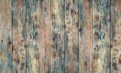 Tuinposter Wooden background.Surface of old rustic wooden table © Intel