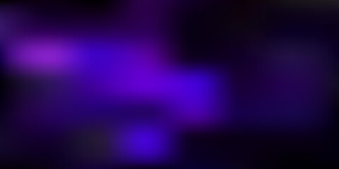 Dark pink vector abstract blur template.