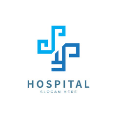 Health logo with initial letter SK, KS, S K logo designs concept. Medical health-care logo designs template.