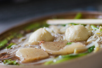 chicken noodle soup with rice