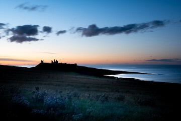  Low Light. Dunstanburgh Castle, Northumberland.