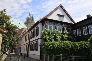 Fototapeta na wymiar Erfurt am Dom