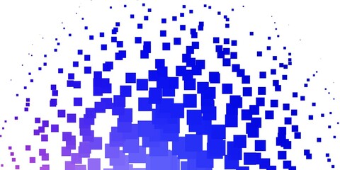 Light Pink, Blue vector layout with lines, rectangles. Abstract gradient illustration with colorful rectangles. Design for your business promotion.