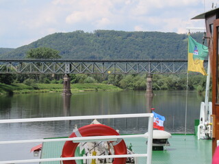 unterwegs auf der Weser