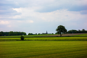 Rural landscape near Tubbergen, Netherlands
