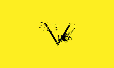 V Logo Design