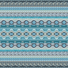 Abstract ethnic stripe pattern, vector background