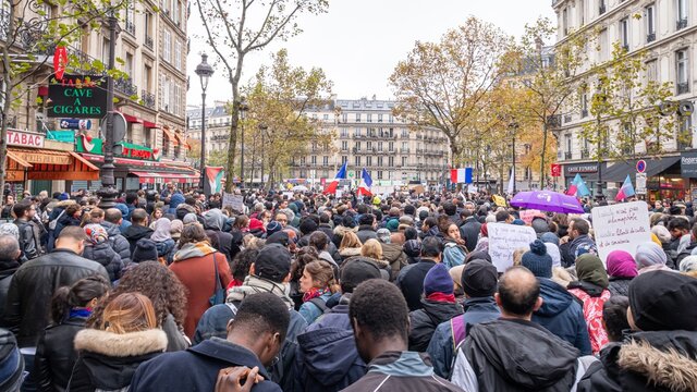 Manifestation contre l’islamophobie, Paris