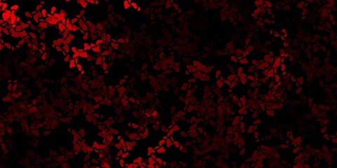Dark red vector backdrop with chaotic shapes.