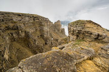 Panoramic view of the Bermamyt Plateau