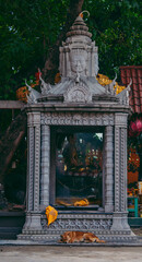 View of Wat Chantaransay or Candaransi Pagoda - Khmer pagoda 2020
