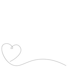Heart love valentines day background design. Vector illustration