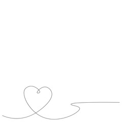 Heart love background design. Vector illustration