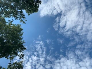 clouds and sky