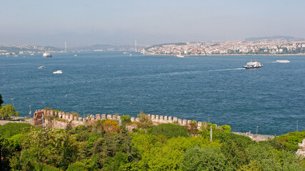 Fototapeta premium View of Istanbul Bosphorus bridge, Turkey