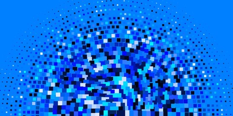 Light BLUE vector background with rectangles. Illustration with a set of gradient rectangles. Modern template for your landing page.