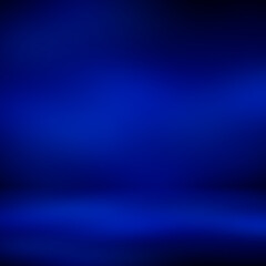 Obraz premium Blue room in 3D.Blur abstract Background