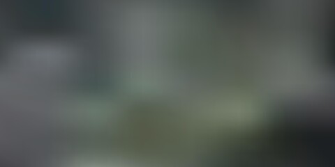 Dark green vector abstract blur pattern.