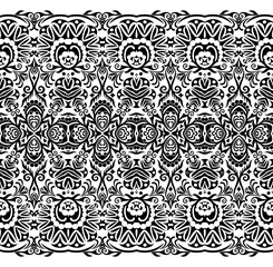 Vector ethnic nature ornamental background
