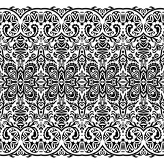 Vector ethnic nature ornamental background