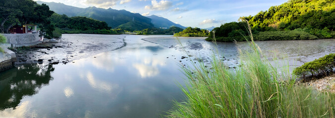 reflection in the lake