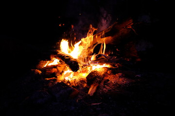 Fototapeta na wymiar Campfire