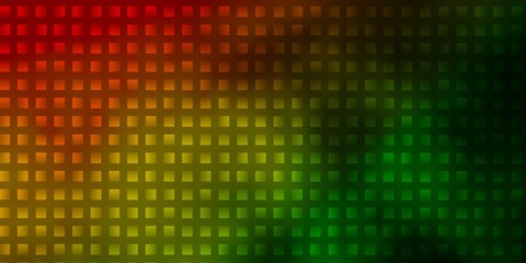 Light Green, Red vector background in polygonal style.