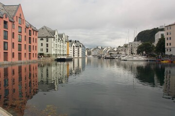 Fototapeta premium Norwegian water channel