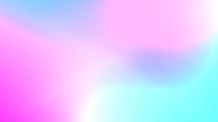 Abstract gradient background. Bright pink blue colors. Liquid shapes. Vector wallpaper