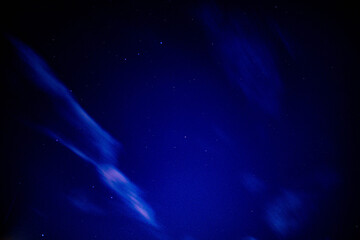 Sky in night with clouds moving (shotted on long exposure) - obrazy, fototapety, plakaty