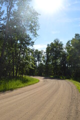 Fototapeta premium quiet road