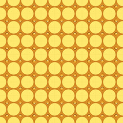 teal diamond and circle pattern seamless